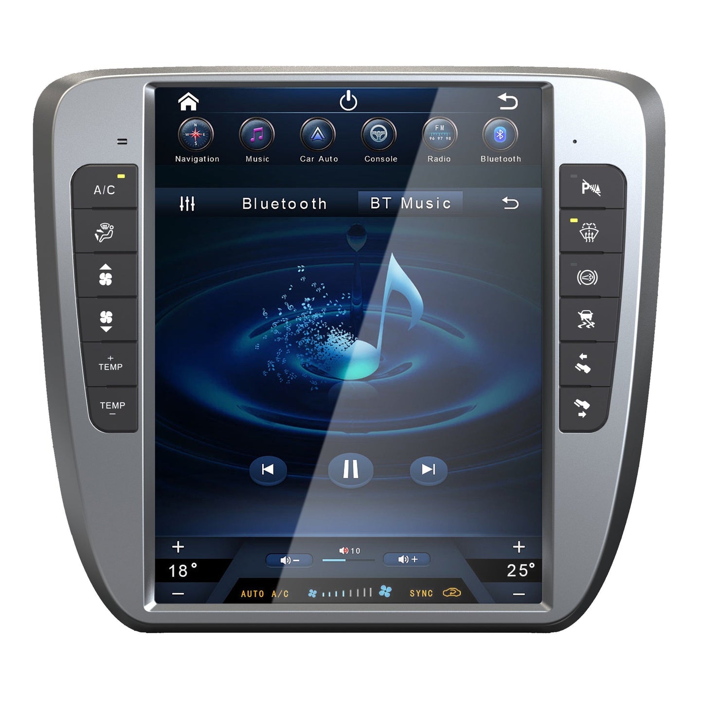 [open box] 13" Android 12/13/14 Navigation Radio for Chevrolet Silverado Tahoe Suburban GMC Yukon Sierra Avalanche 2007 - 2014