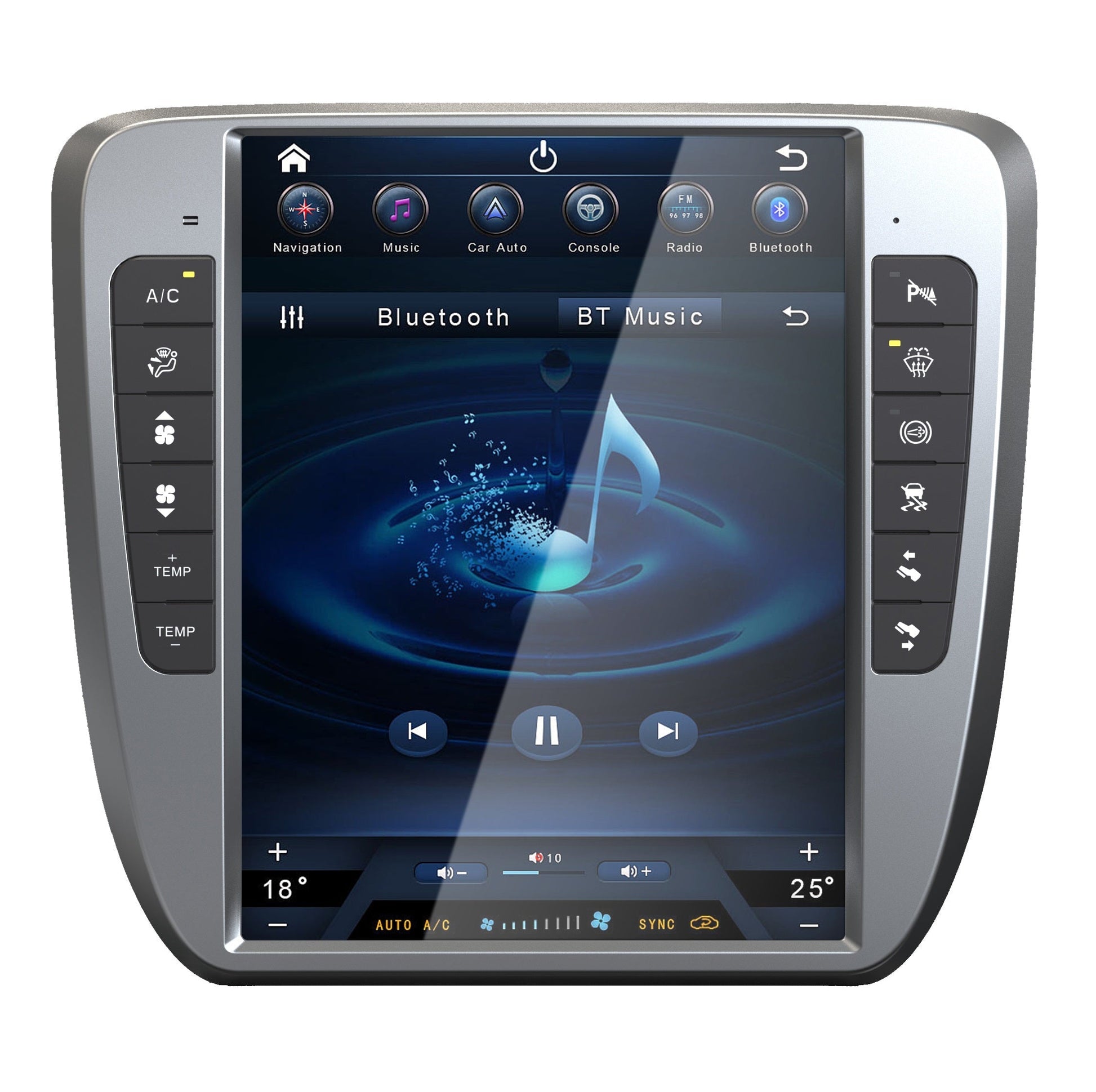 [open box] 13" Android 12/13/14 Navigation Radio for Chevrolet Silverado Tahoe Suburban GMC Yukon Sierra Avalanche 2007 - 2014