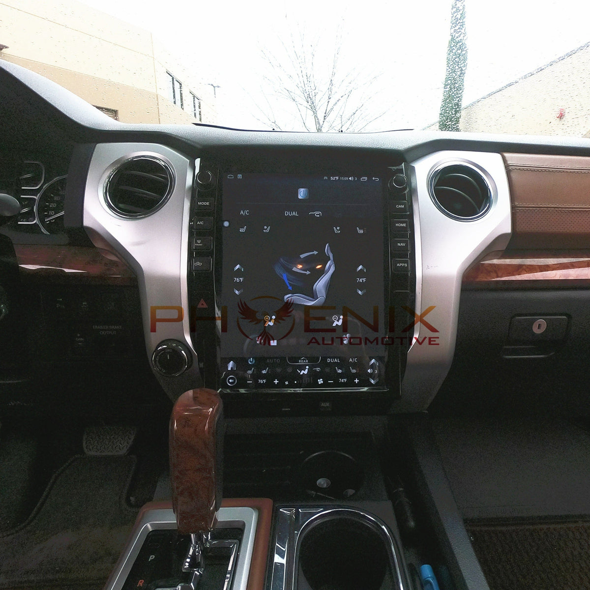 [ New ] 13” Android 13 Vertical Screen Navigation Radio for Toyota Tundra 2014 - 2021 | Phoenix Automotive