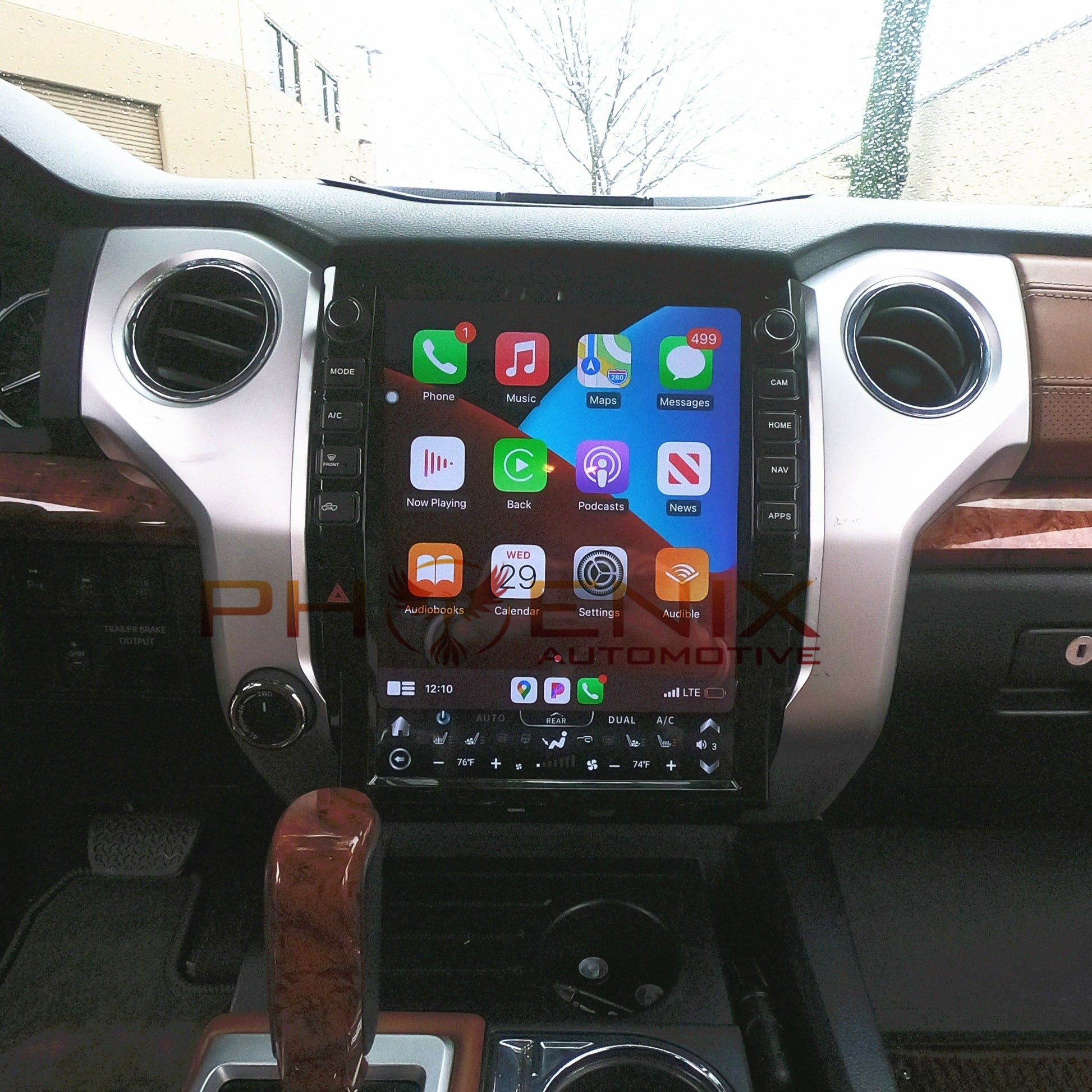 [ New ] 13” Android 13 Vertical Screen Navigation Radio for Toyota Tundra 2014 - 2021 | Phoenix Automotive