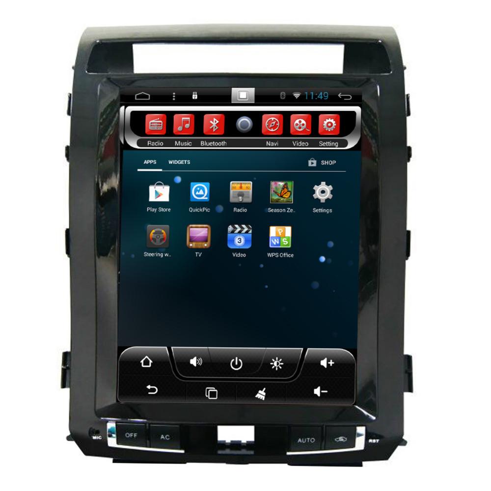 [ G6 octa-core ] 12.1" Vertical Screen Android 11 Fast Boot Navi Radio for Toyota Land Cruiser 2008 - 2015