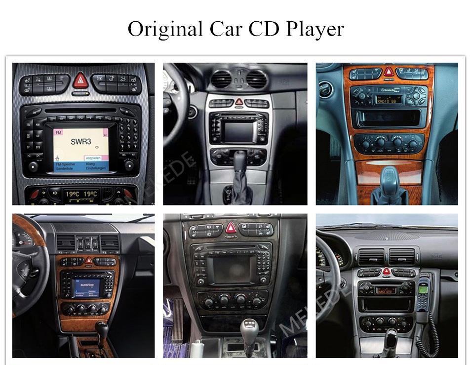 [open box] 8" Octa-Core Android Navigation Radio for Mercedes-Benz CLK SLK ML G 1998 - 2004