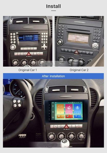 9" Octa-Core Android Navigation Radio for Mercedes-Benz SLK 2004 - 2012