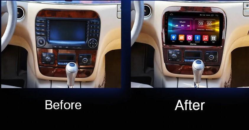 [OPEN BOX] 9" Octa-Core Android Navigation Radio for Mercedes-Benz S-class 1998 - 2005