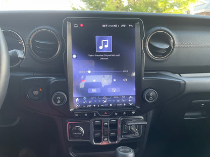 [Open box] 12.1” Android 10 /12/ 13/14 Vertical Screen Navigation Radio for Jeep Wrangler JL 2018 - 2023