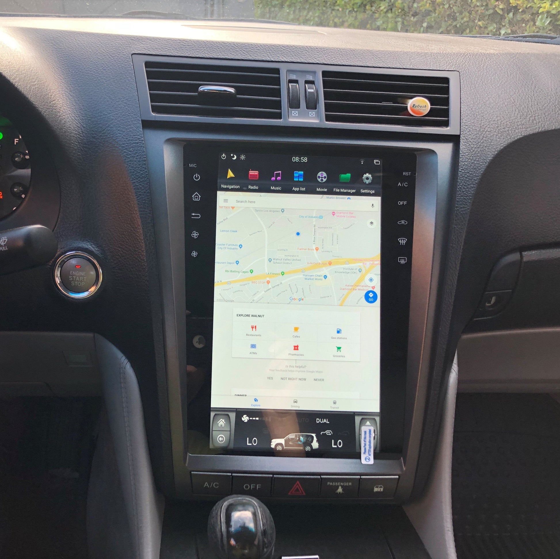 [open box] [ PX6 SIX-CORE ] 11.8" Vertical Screen Android 9 Fast boot Navigation Radio for Lexus GS 300 350 430 450h 460 2005 - 2011