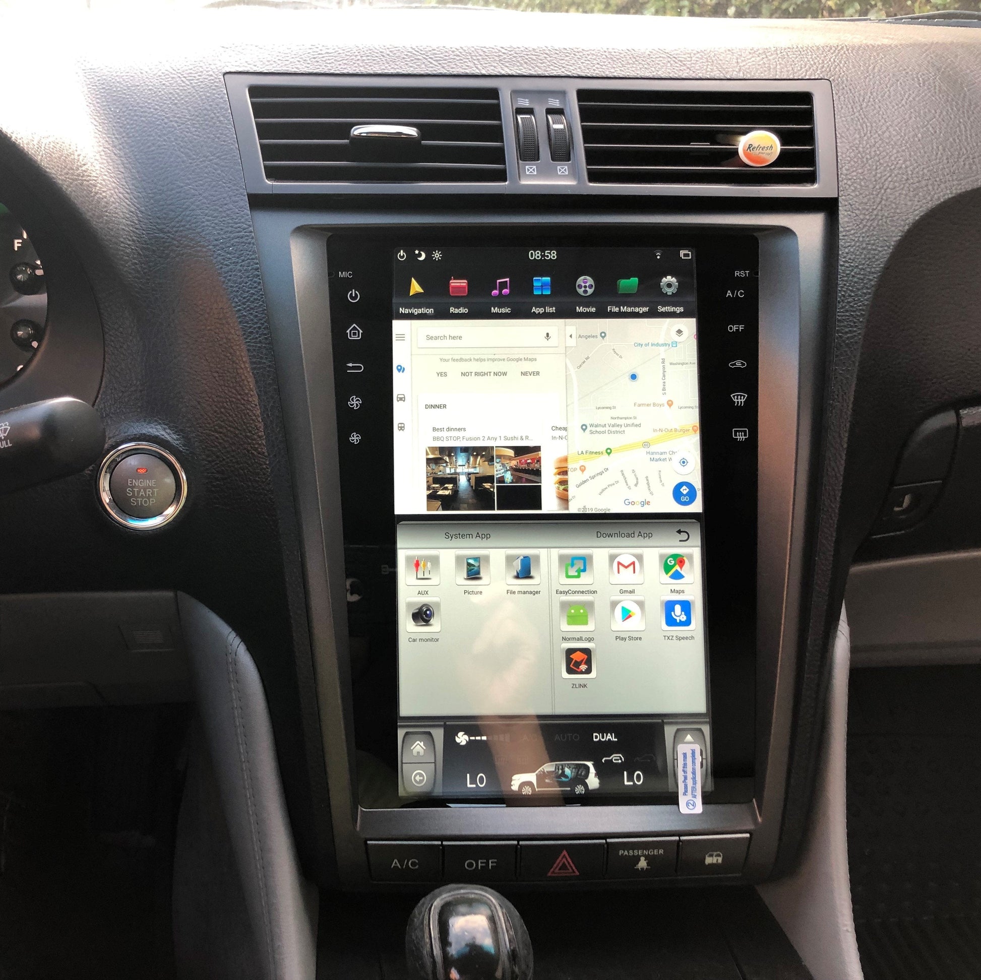 [open box] [ PX6 SIX-CORE ] 11.8" Vertical Screen Android 9 Fast boot Navigation Radio for Lexus GS 300 350 430 450h 460 2005 - 2011