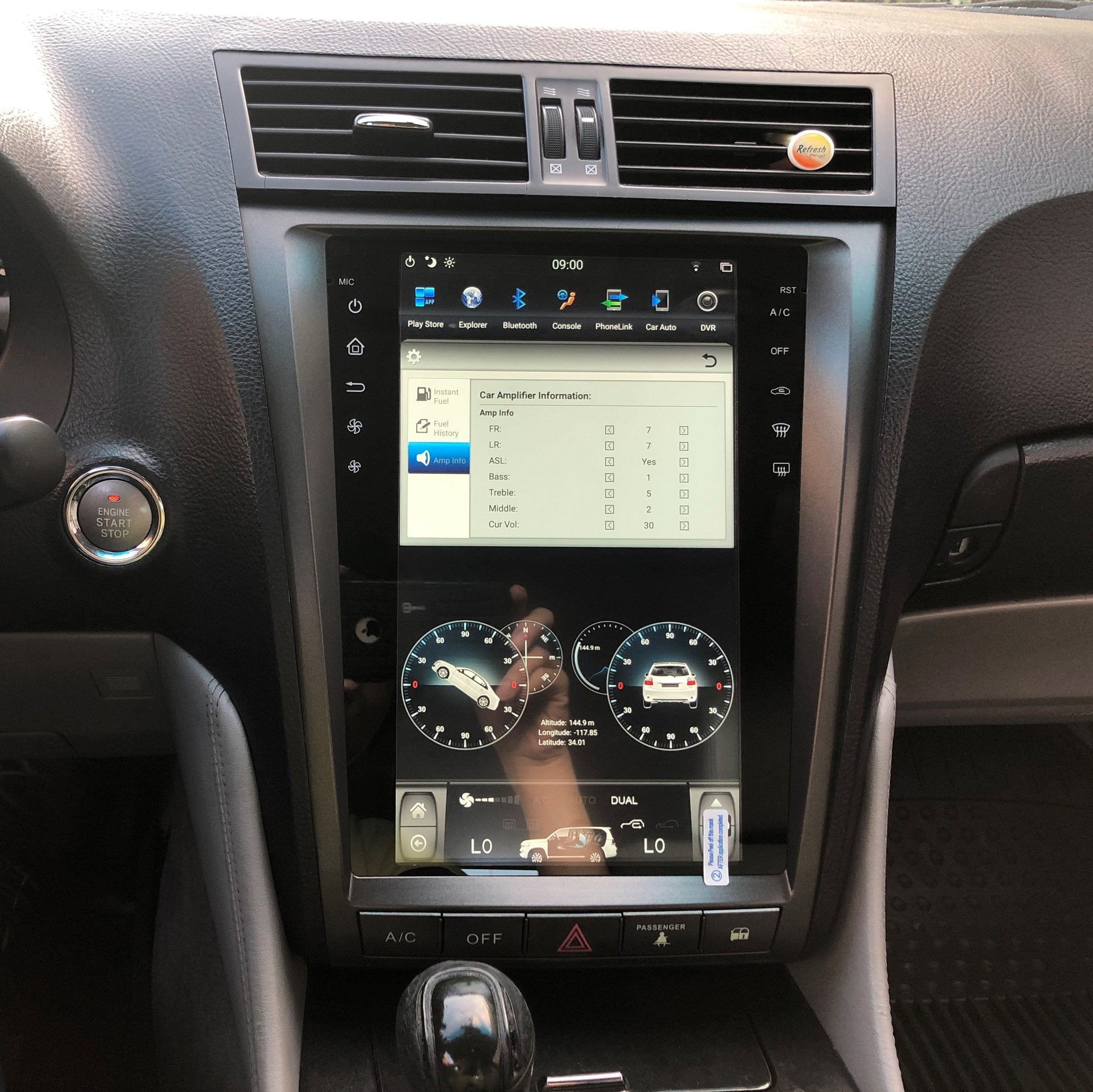 [open box] [ PX6 SIX-CORE ] 11.8" Vertical Screen Android 9 Fast boot Navigation Radio for Lexus GS 300 350 430 450h 460 2005 - 2011