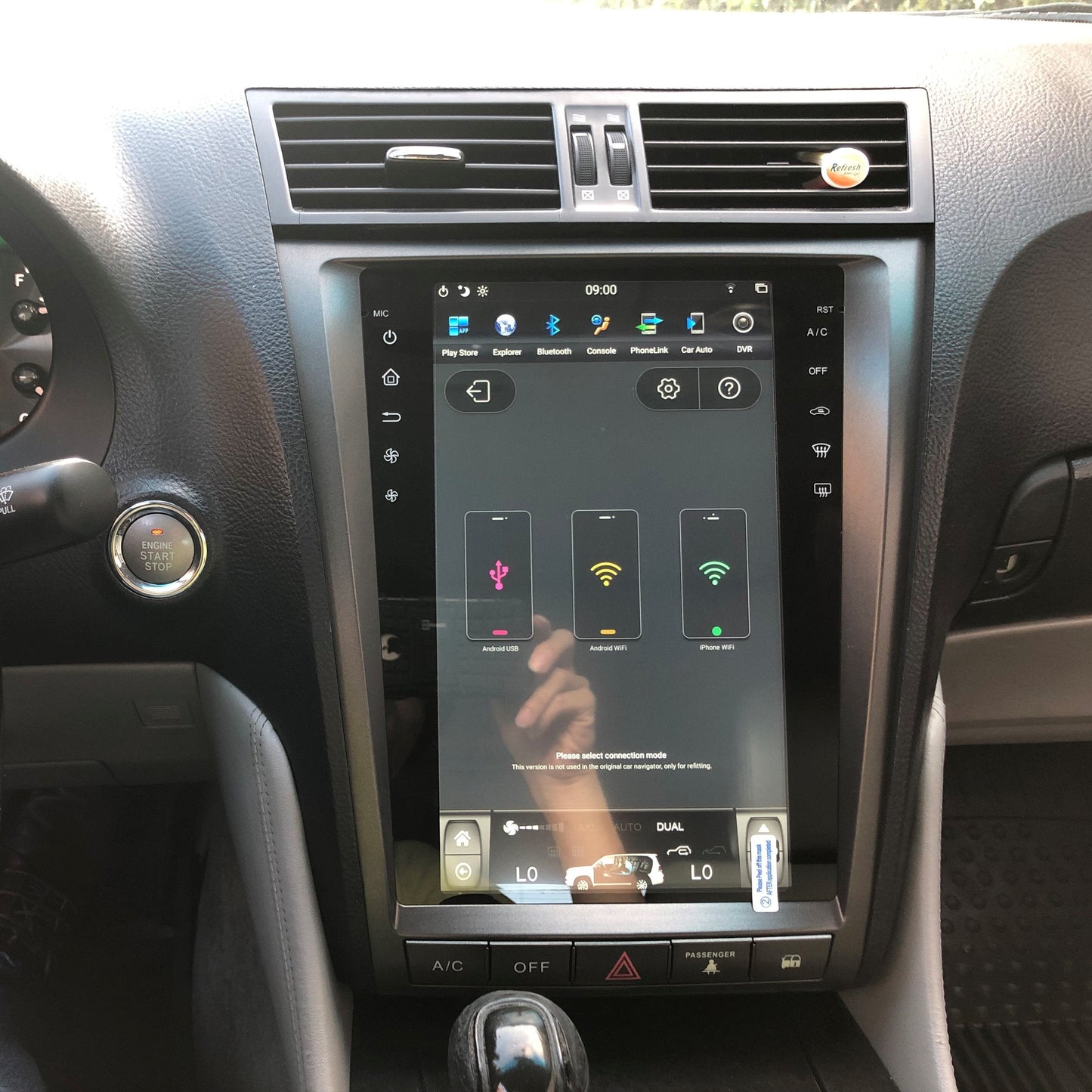 [open box] [ PX6 SIX-CORE ] 11.8" Vertical Screen Android 9 Fast boot Navigation Radio for Lexus GS 300 350 430 450h 460 2005 - 2011