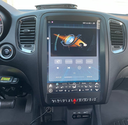 [ New ] 13” Android 13/14 Vertical Screen Navigation Radio for Dodge Durango 2011 - 2020