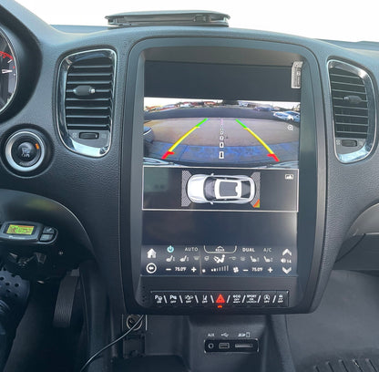 [ New ] 13” Android 13/14 Vertical Screen Navigation Radio for Dodge Durango 2011 - 2020