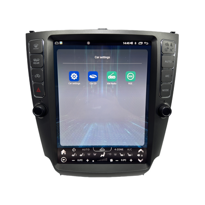 12" Vertical Screen Android 13 Fast Boot Navigation Radio for Lexus IS 250 IS 300 IS 350 2005 - 2012