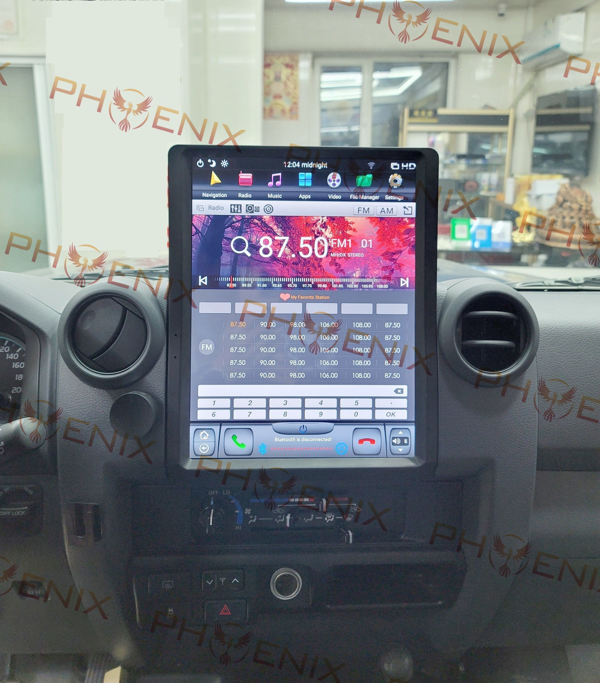 [ G6 octa-core ] 13" Vertical Screen Android 11 Fast Boot Navi Radio for Toyota Land Cruiser LC70 LC75 LC76