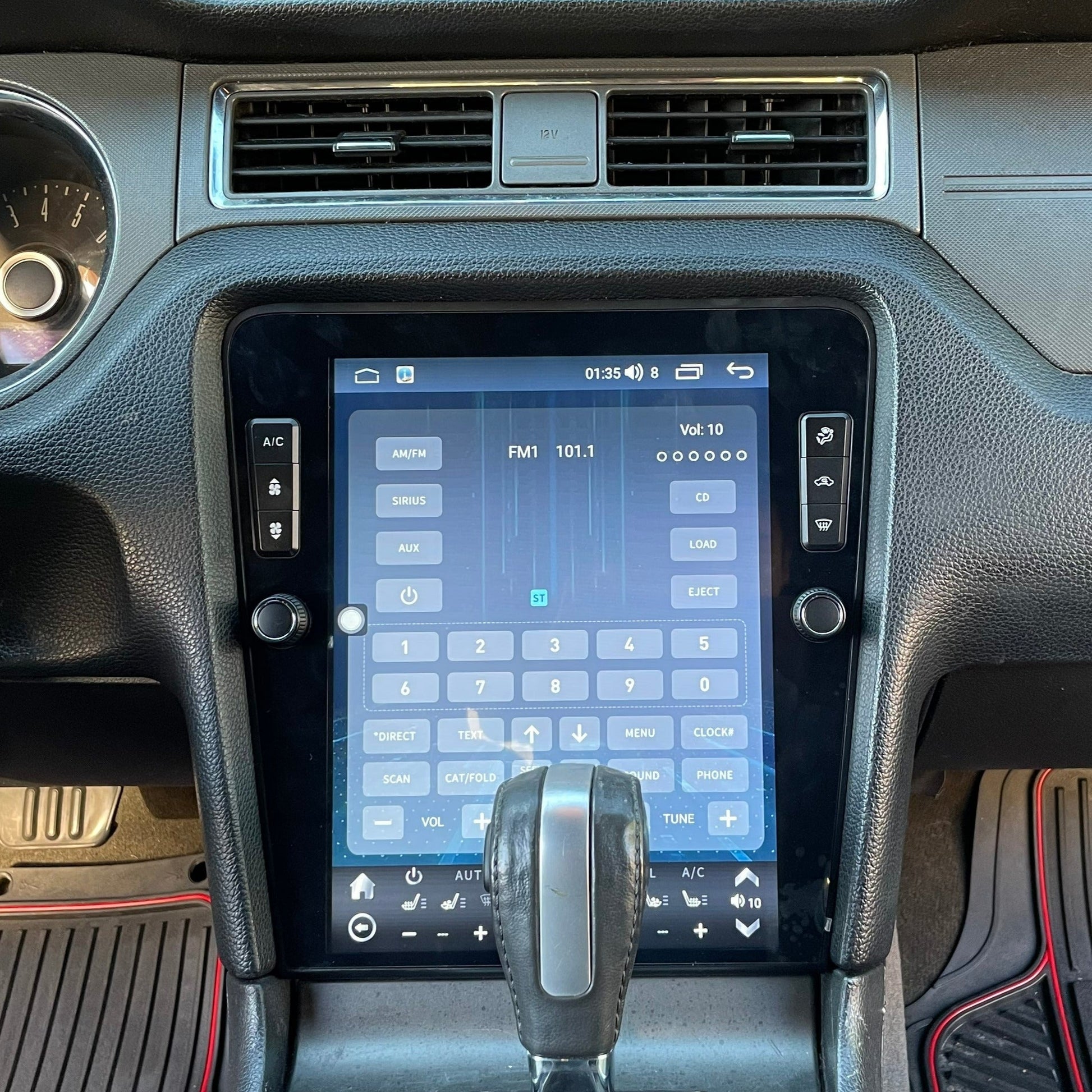 [Open box]12.1" Vertical Screen Android 10/12/13 Fast boot Navigation Radio for Ford Mustang 2010 - 2014