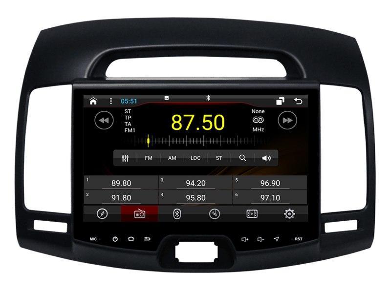 9" Octa-Core Android Navigation Radio for Hyundai Elantra 2007 - 2010