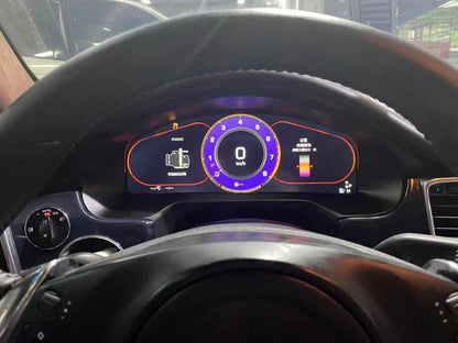 12.3 inch LCD Screen Digital Cluster Gauge for Porsche Panamera 2010-2016 Speedometer Replacement Dashboard Instrument Cluster Digital Display Panel