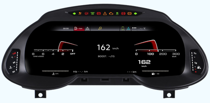 12.3 inch LCD Screen Digital Cluster Gauge for Audi Q5 2009-2018 Speedometer Replacement Dashboard Instrument Cluster Digital Display Panel
