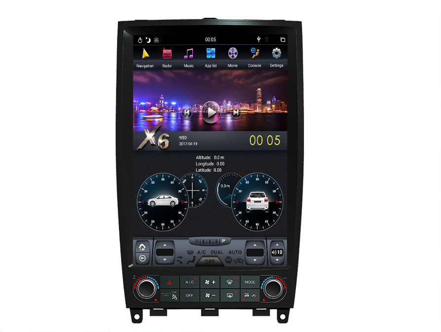 [ G6 octa-core ] 12.1" Vertical Screen Android 13 Fast boot Navigatio Receiver for Infiniti QX50 2010 - 2017