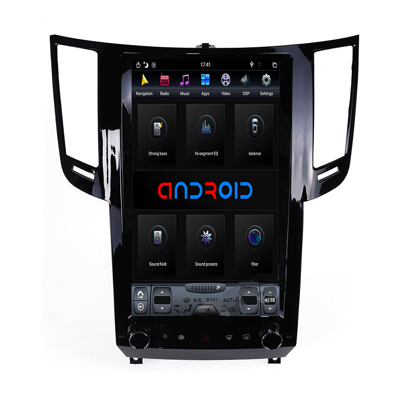 [ G6 octa-core ] 13.6" Vertical Screen Android 13 Fast boot Navigatio Receiver for Infiniti QX70 FX25 FX35 FX37 2009 - 2016