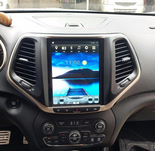 [Open-box]10.4" Vertical Screen Android Navigation Radio for Jeep Cherokee 2014 - 2019