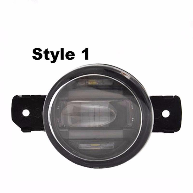 Pair Direct Bolt-on LED Fog Light Assembly Lamp for Nissan Altima 2007 - 2017