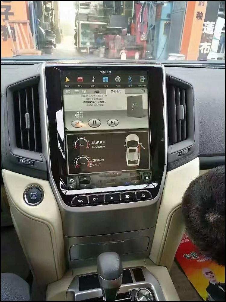 [ G6 octa-core ] 12.1" Vertical Screen Android 11 Fast Boot Navi Radio for Toyota Land Cruiser 2016 2017 | Phoenix Automotive