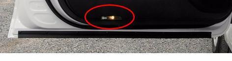 26 Style 2X Ghost Lights Door Step Welcome Lights for Nissan Altima Teana Armada Maxima Titan Quest