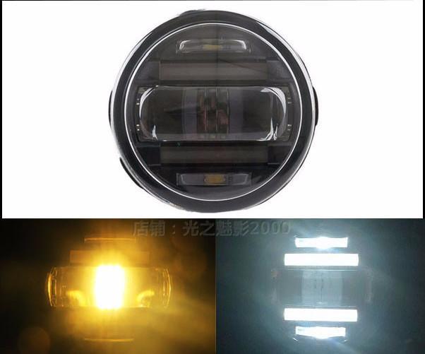 Pair Direct Bolt-on LED Fog Light Assembly Lamp for Nissan Murano 2015 - 2017