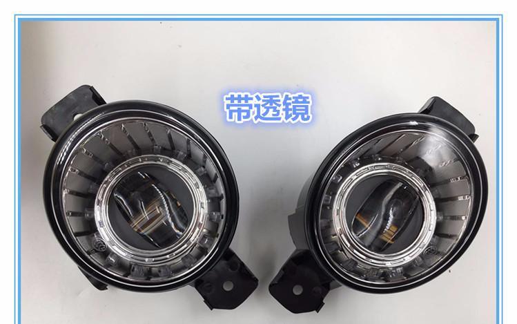 Pair Direct Bolt-on LED Fog Light Assembly Lamp for Nissan Pathfinder 2013 - 2017