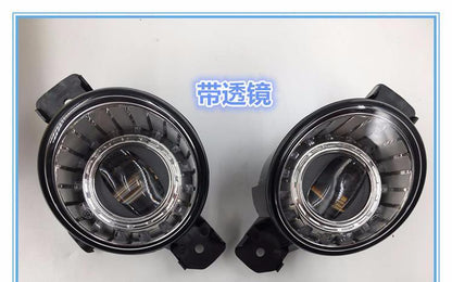 Pair Direct Bolt-on LED Fog Light Assembly Lamp for Nissan Pathfinder 2013 - 2017