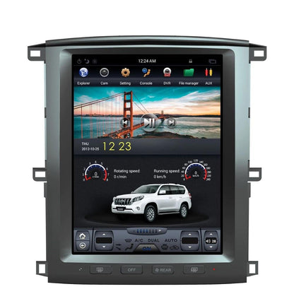 [Open box] 12.1" Vertical Screen Android Navi Radio for Toyota Land Cruiser LC100 2002 - 2007