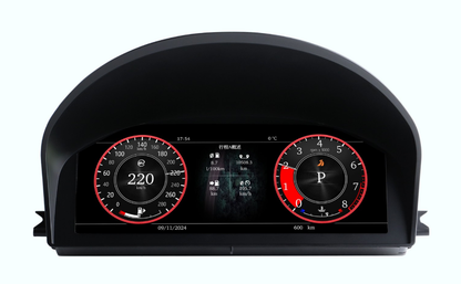 12.3 inch LCD Screen Digital Cluster Gauge for Land Rover Range Rover V8 2004-2012 Speedometer Replacement Dashboard Instrument Cluster Digital Display Panel