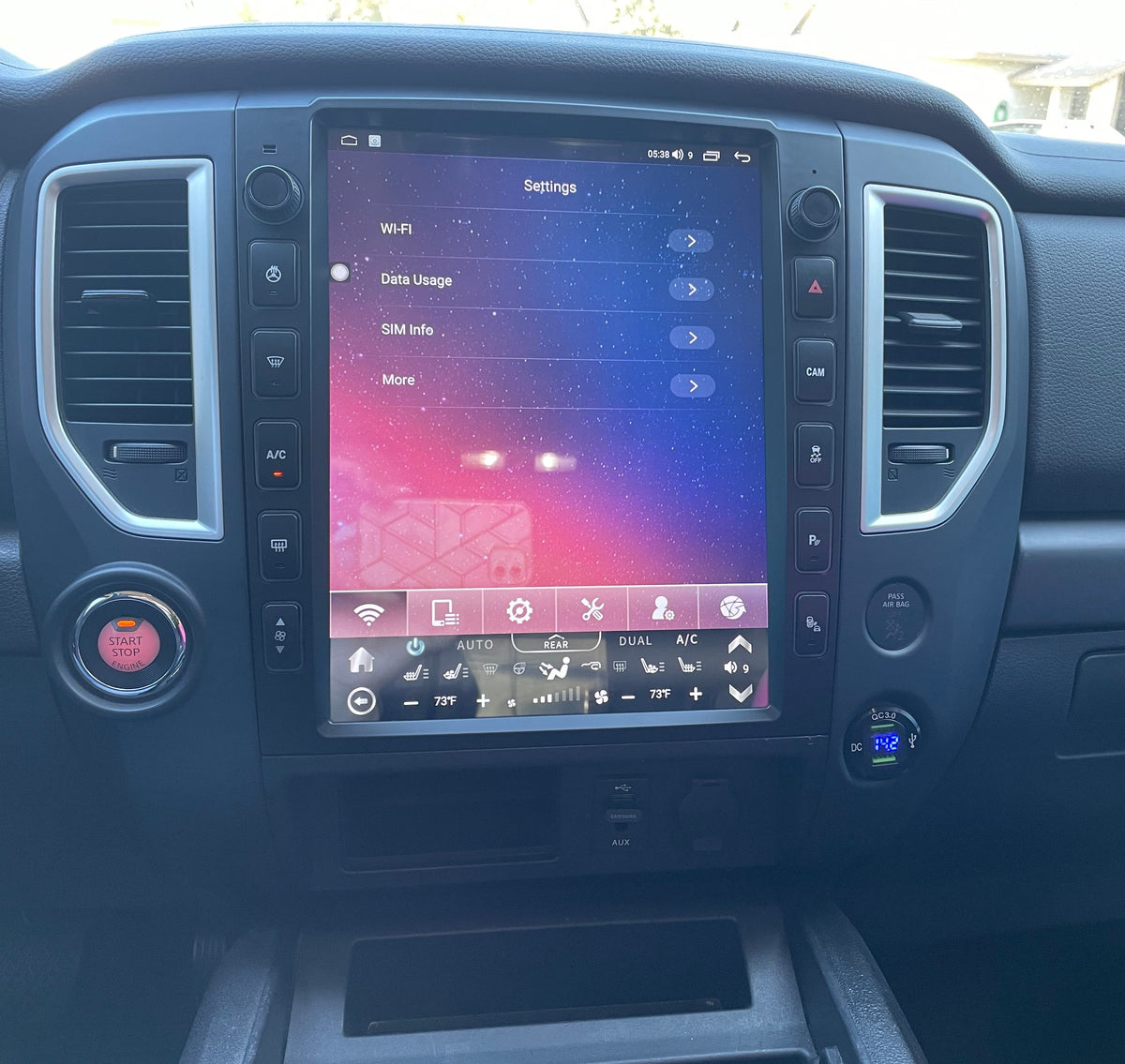 [ Hot-sale] 13” Android 13/14 Vertical Screen Navigation Radio for Nissan Titan (XD) 2016 - 2019