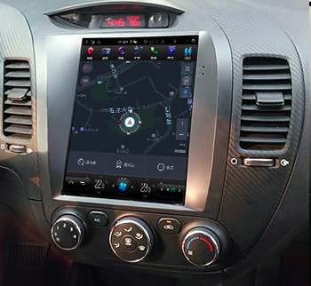 [open box] [ PX6 six-core ] 10.4" Vertical Screen Android 9 Fast boot Navigation Radio for Kia Cerato Forte K3 2012 - 2018