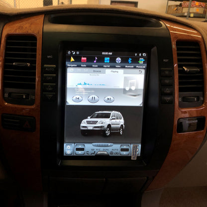 10.4" Vertical Screen Android 14 Fast boot Navigation Radio for Lexus GX 470 2003 - 2009