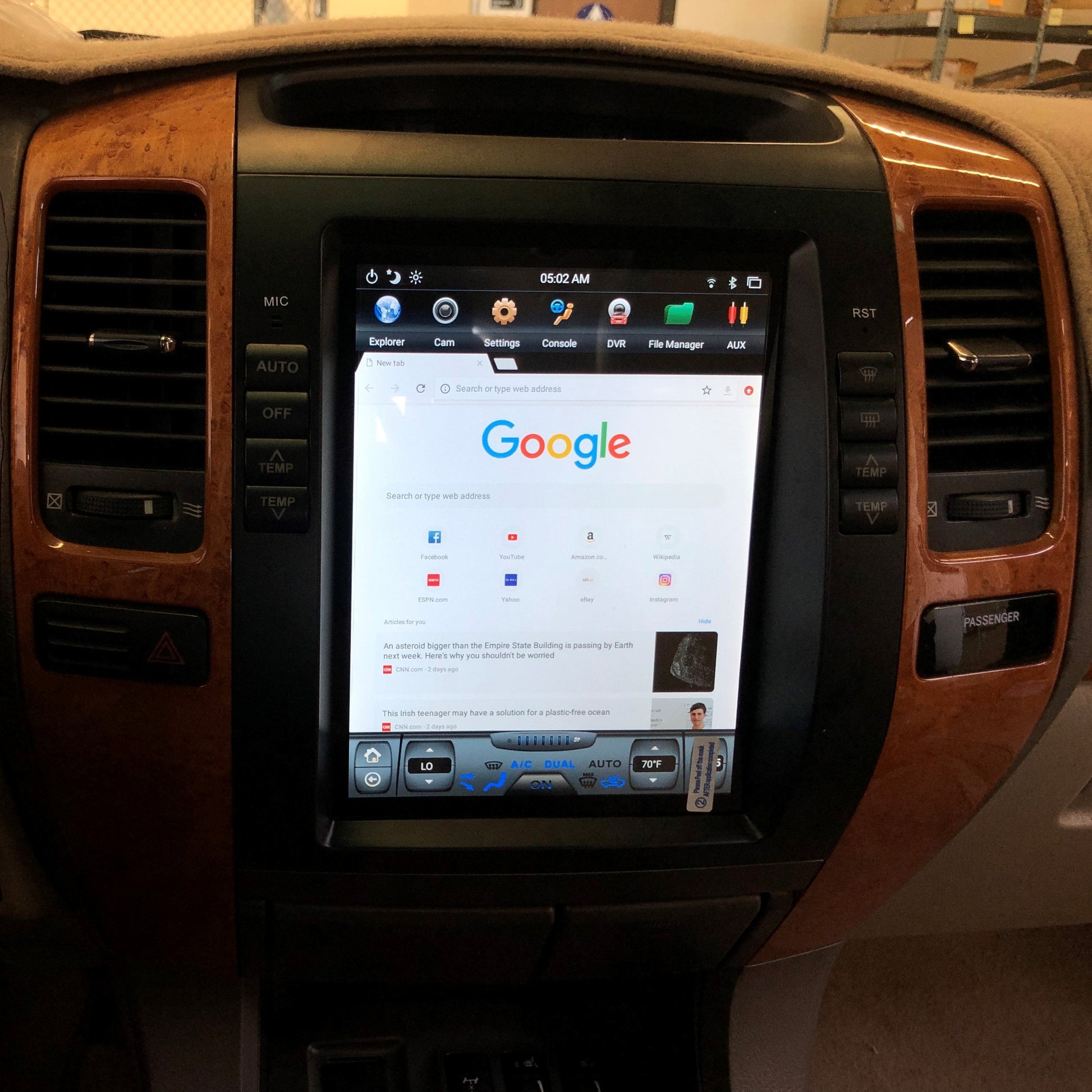 [Open box] [ G6 octa-core ] 10.4" Vertical Screen Android 13 Fast boot Navigation Radio for Lexus GX 470 2003 - 2009