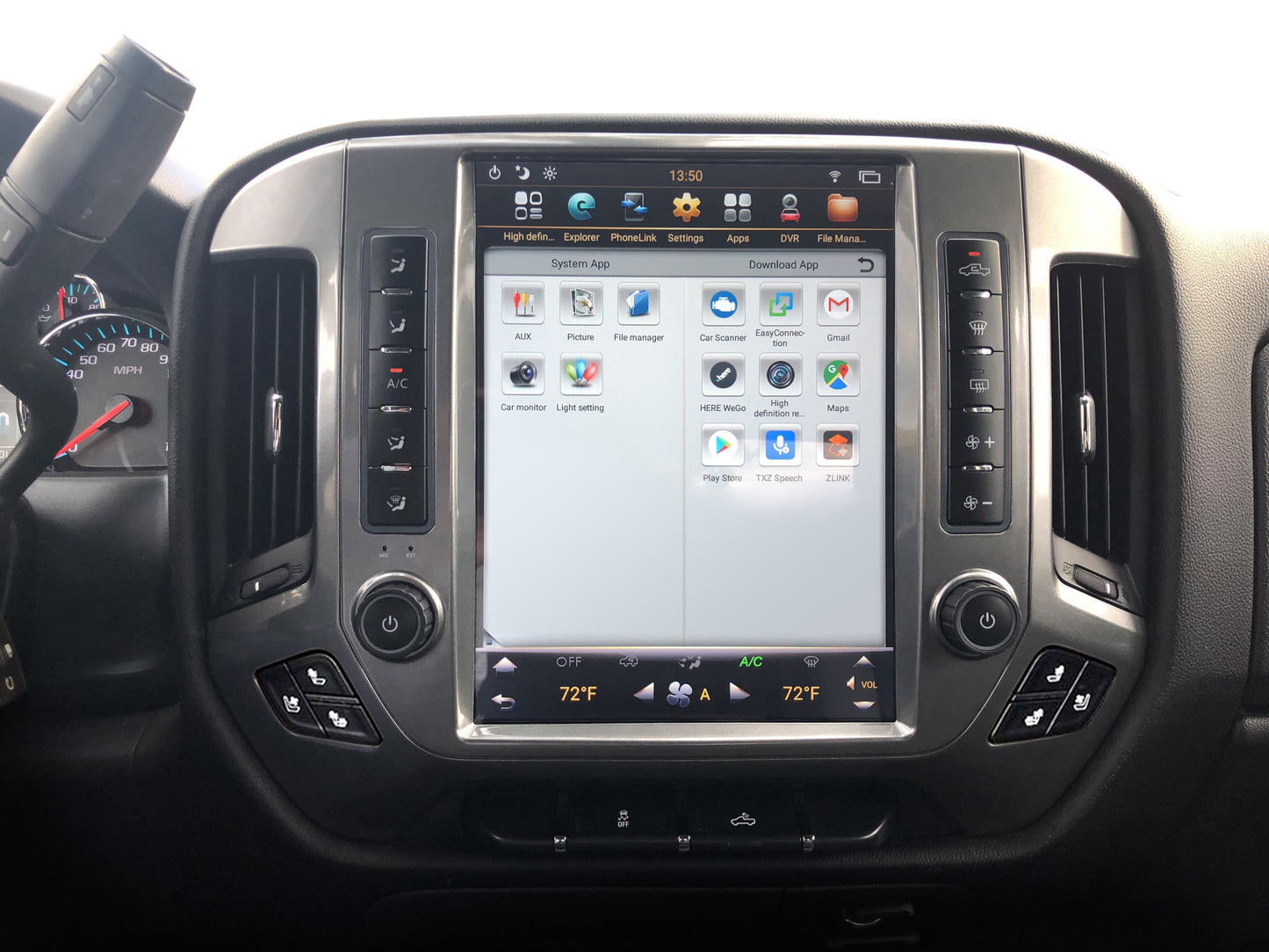 [OPEN BOX] [ PX6/Qualcomm6125 ] [Special Edition] 12.1" Android 9/12/13 Fast boot Navi Radio for Chevy Silverado GMC SIERRA 2014 - 2019