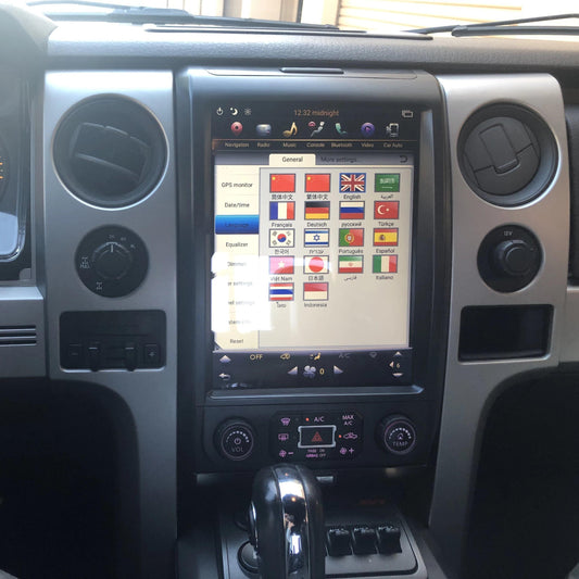 [OPEN BOX] [ PX6 six-core ] 12.1 inch vertical screen Android 9 Fast boot navigation receiver for 2009 - 2014 Ford F-150