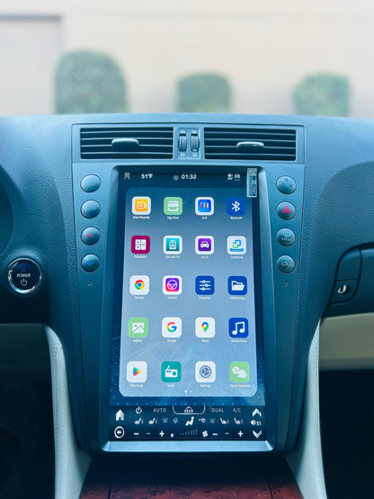 [Open Box] 13.6" Vertical Screen Android 12/13 Fast boot Navigation Radio for Lexus GS 300 350 430 450h 460 2005 - 2011