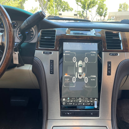 [open box] 13.6" Android 12/13/14 VERTICAL SCREEN Navigation Radio for Cadillac Escalade 2007 - 2014