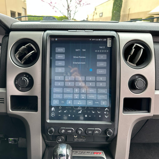 [Open box] 13” Android 9/10/12/13 Vertical Screen Navigation Radio for Ford F-150 2009 - 2014