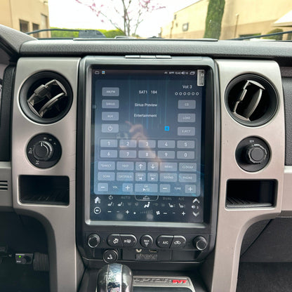 12.1/14.5 inch vertical screen Android 13/14 Fast boot navigation receiver for 2009 - 2014 Ford F-150