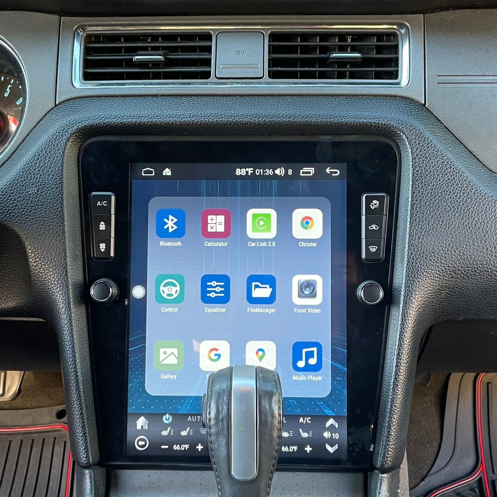 [Open box]12.1" Vertical Screen Android 10/12/13 Fast boot Navigation Radio for Ford Mustang 2010 - 2014