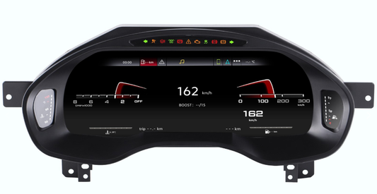 12.3 inch LCD Screen Digital Cluster Gauge for Audi A6/A7 2013-2018 Speedometer Replacement Dashboard Instrument Cluster Digital Display Panel