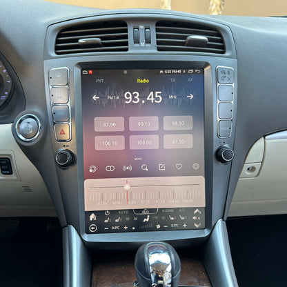 [Open box] 12" Vertical Screen Android 12/13 Fast Boot Navigation Radio for Lexus IS 250 IS 300 IS 350 2005 - 2012