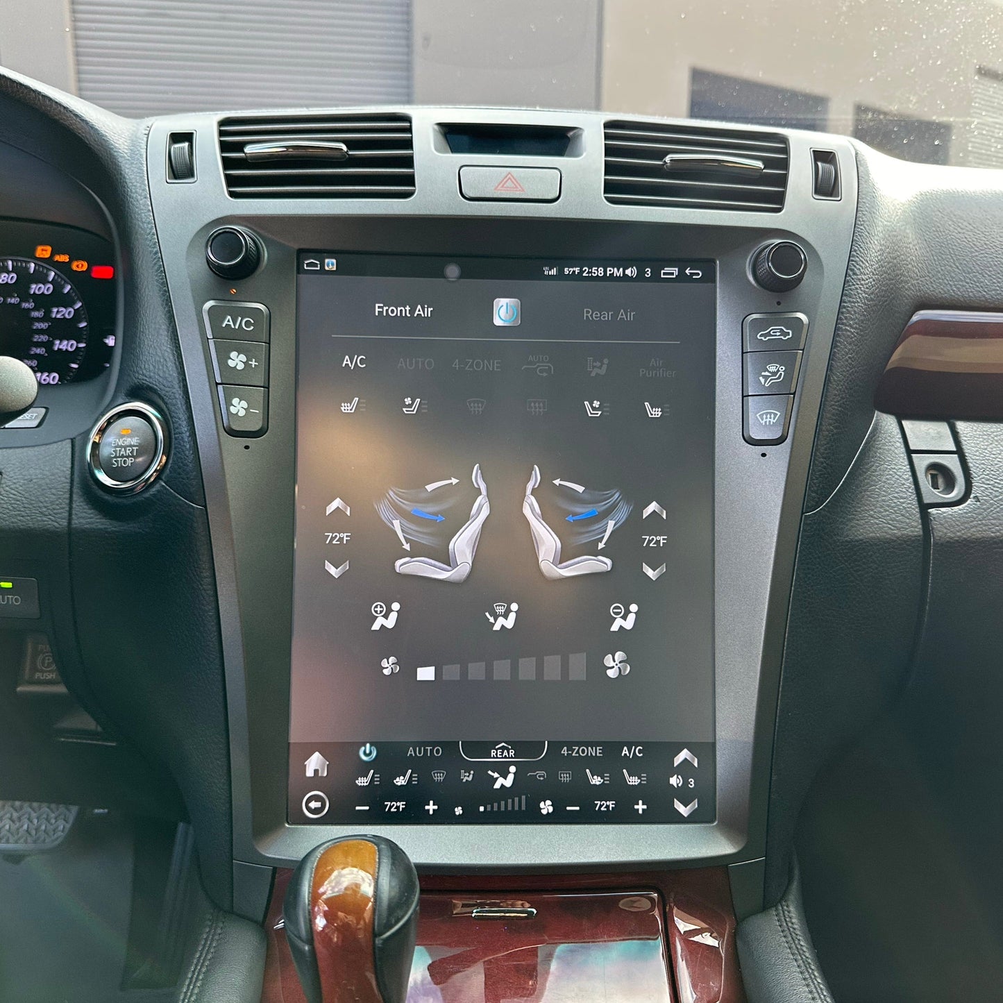 [Open box] 13" Vertical Screen Android 12/13 Fast boot Navi Radio For Lexus LS 460 600 600h 2007 - 2012