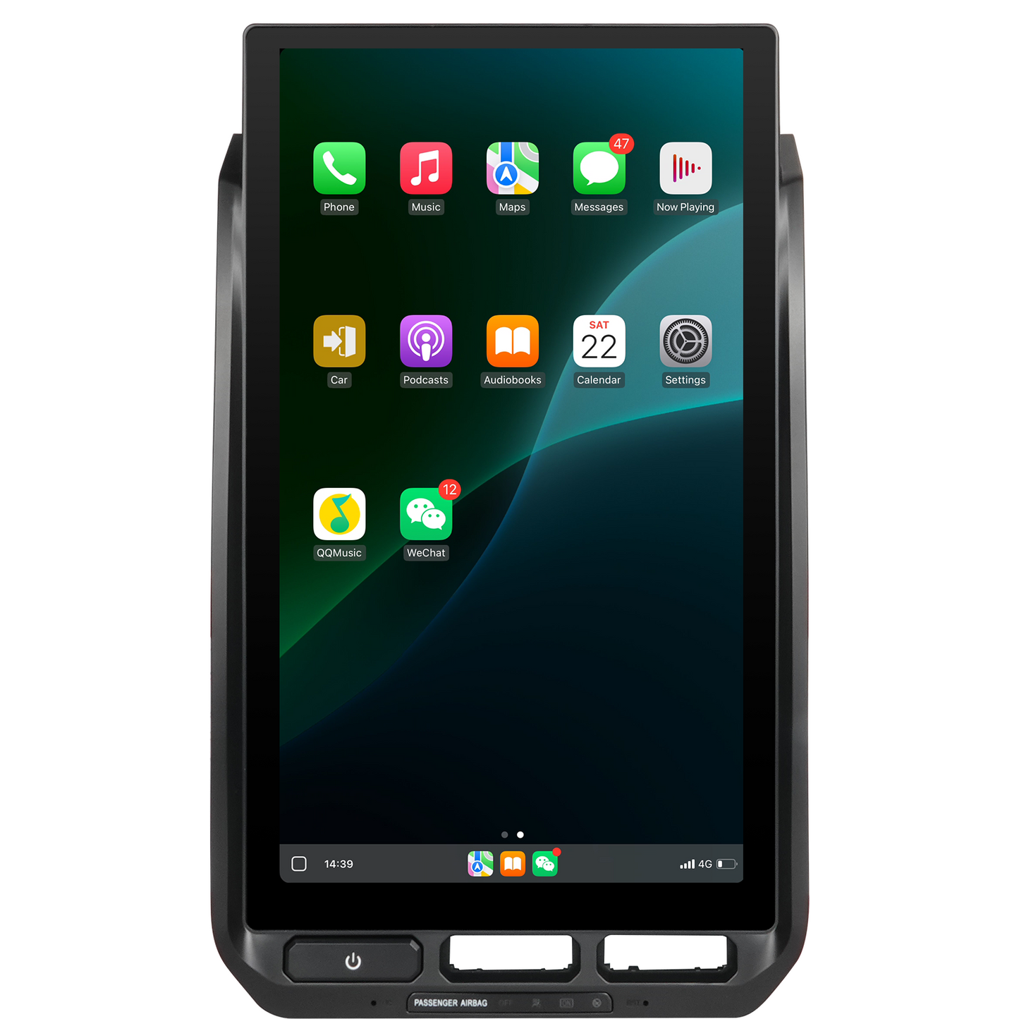 16” Android 13/14 Vertical Screen Navigation Radio for Ford F-150 F-250 F-350 F-450 F-550 2015-2020