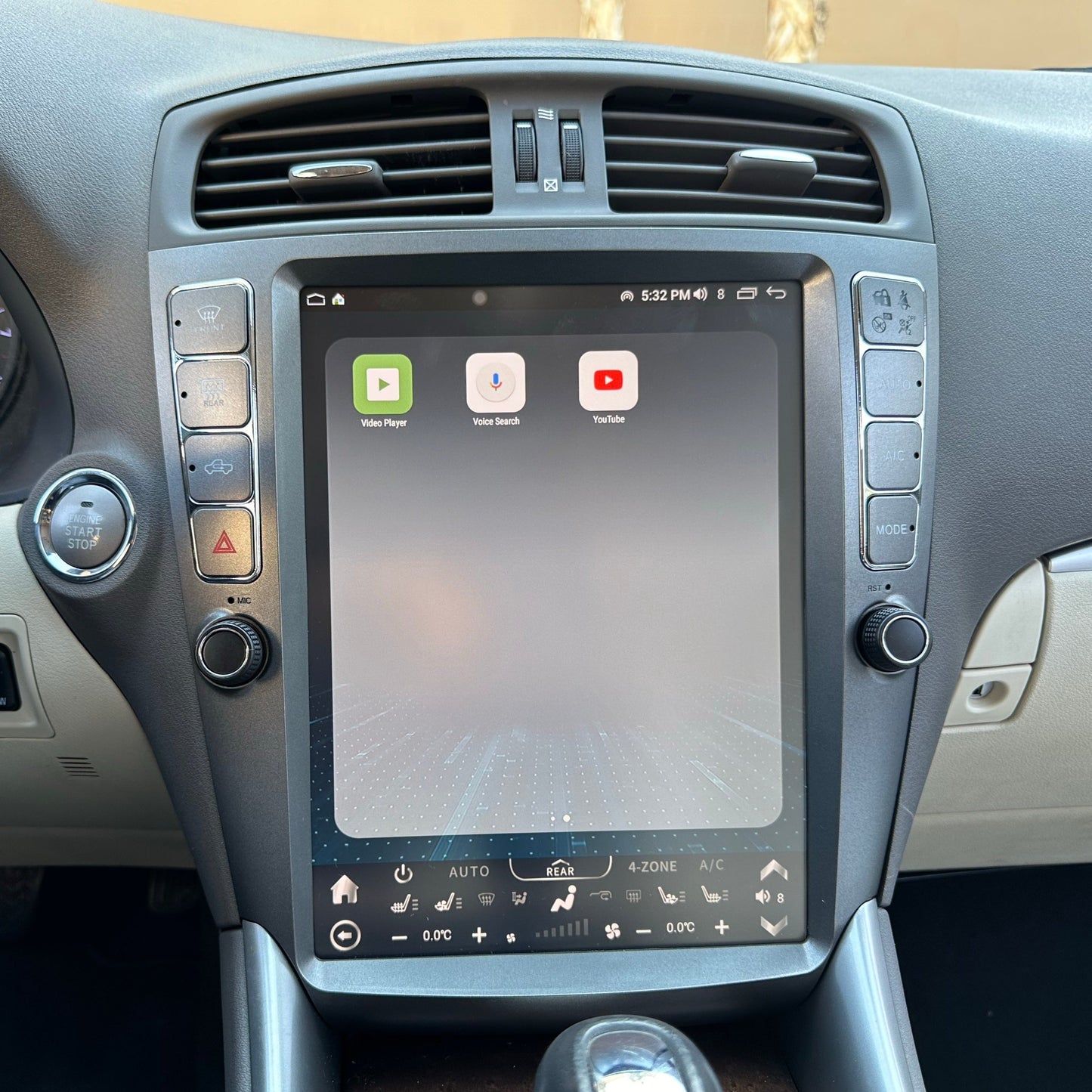 [Open box] 12" Vertical Screen Android 12/13 Fast Boot Navigation Radio for Lexus IS 250 IS 300 IS 350 2005 - 2012