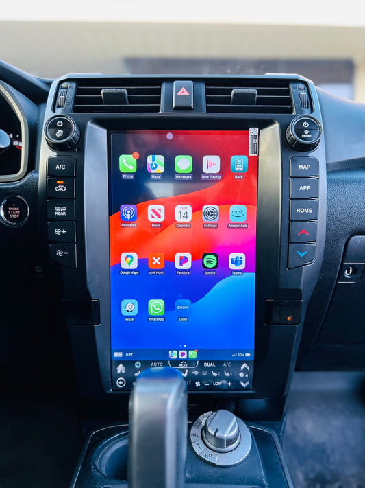 [Open box] 16" Vertical Screen Android 10/12/13/14 fast boot Navi Radio for Toyota 4Runner 2010 - 2024