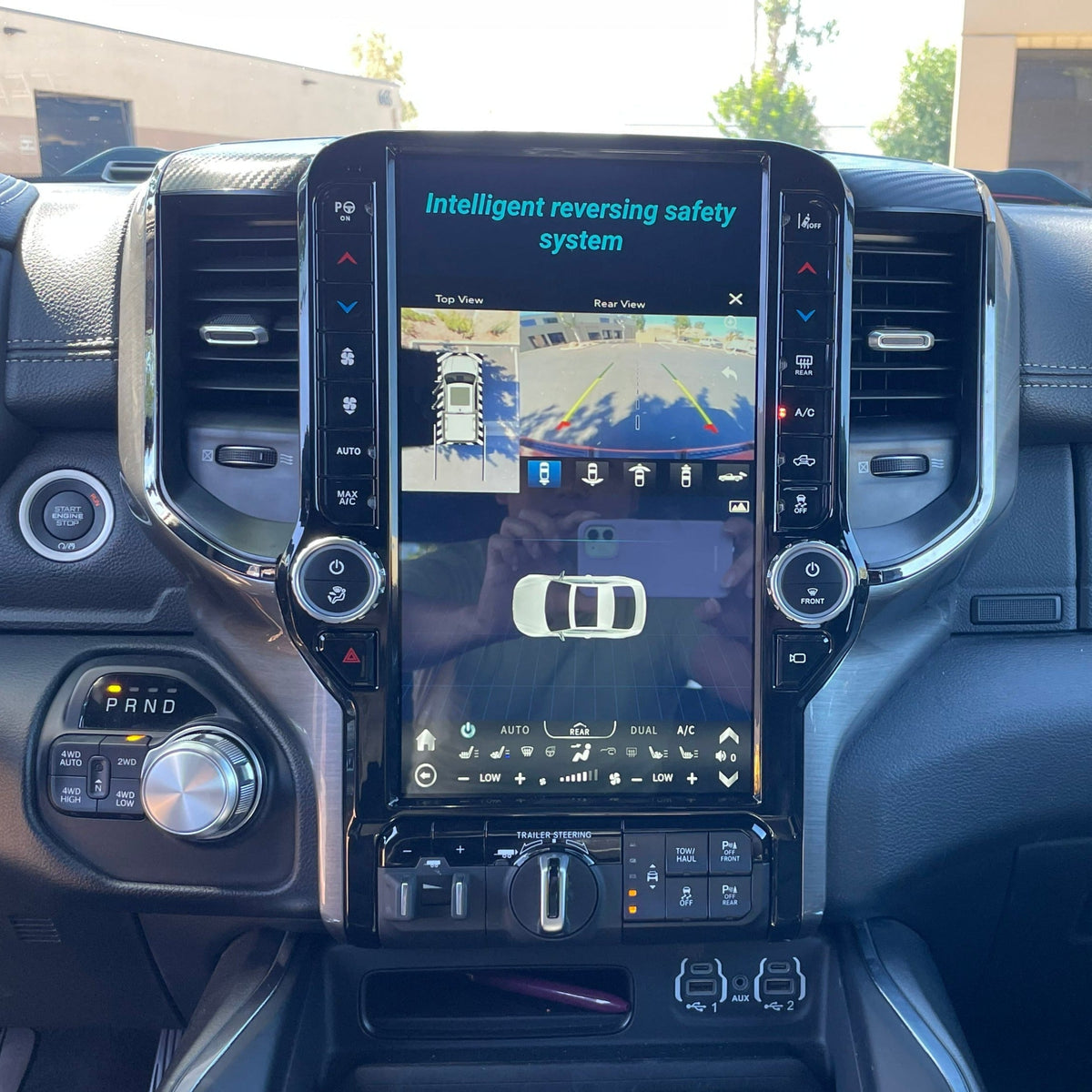 13.6/14.5” Android 13/14 Vertical Screen Navigation Radio for Dodge Ram 2019- 2024
